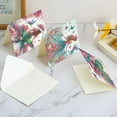 thumbnail image 4 of 6 pcs Diamond Art Painted Greeting Card, Butterfly Lady 5D DIY Special Shape Diamond Card Creative Gift, Christmas Thanksgiving Greeting Card Congratulation, 4 of 8