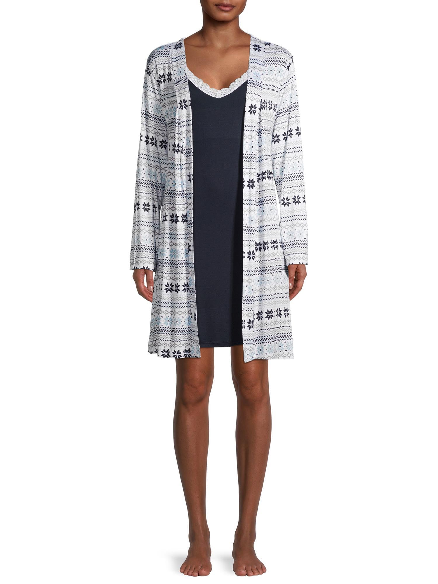 Maternity Nurture by Lamaze 2Piece Nursing Gown and Robe Set Available in Plus Sizes