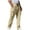 Kaki, variante sur cllios Pantalon Cargo Homme Solide Taille Élastique Cordon de Serrage Pantalon Extérieur Type Droit Entraînement Physique Entraînement Pantalon Cargo avec Multi Poches