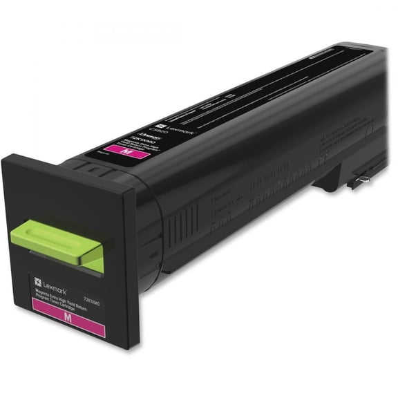 Lexmark™ Extra-High Yield Return Program Toner Cartridge, Magenta, CS820 (72K1XM0)