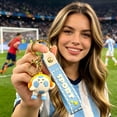 thumbnail image 6 of Cute Soccer Ball Keychain Football Backpack Pendant Sports Lover Gift PVC Cartoon Key Ring Bag Charm Accessory Decoration, for Boys Girls Soccer Fans School Backpack Party Favor Father's Day Gift, 6 of 6