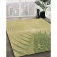 thumbnail image 3 of Ahgly Company Machine Washable Indoor Square Transitional Dark Golden Rod Brown Area Rugs, 5' Square, 3 of 7