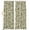 Light Beige Grass Green, variant on Purple Floral Blackout Curtains for Bedroom/Living Room, Pinch Pleated Black Out Curtains, Spring Plants Flowers Vintage Rustic Room Darkening Window Drapes with Hooks 2 Panels, 59"x70"