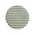 thumbnail image 1 of Toystoory Cojín de asiento 12,9 con correas, almohadilla de algodón antideslizante para silla, alfombrilla de taburete de espesor, Decoración del hogar Verde Blanco/Ancho Diámetro 33cm, 1 of 6