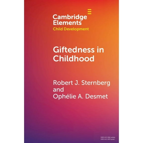 Elements in Child Development Giftedness in Childhood, (Paperback)