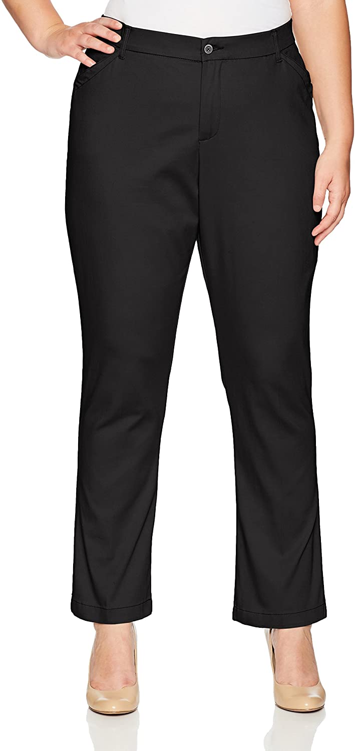 lee flex motion straight leg pants