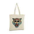 thumbnail image 2 of Awkward Styles Tiger Skull Tote Bag Skull Bags Day of Dead Party Accessories Skull Accessories Gothic Gifts for He Dia de Los Muertos Accessories, 2 of 5
