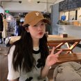 thumbnail image 3 of Summer Solid Color Hats For Men And Women Outdoor Sports Running Sunscreen Buckle Hat Sun Hat Baseball Cap, 3 of 7