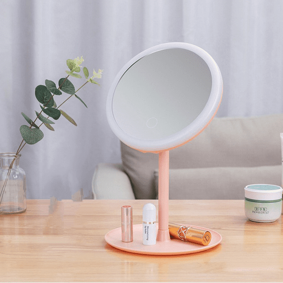 Smart Vanity Mirror With Light Led Desktop Mirror Student Fill Light