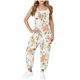 thumbnail image 2 of Odeerbi 5-14 Años Niñas Traje de Verano Floral Impresión Camisola Romper Primavera Respirable Comfortable Overalls Correa Bib Pantalones En General Traje de Juego, 2 of 8