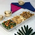 thumbnail image 3 of Pearl Collection Crystal Serving Dish with 3 Dividers 30x13x3cm, 3 of 6