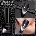 thumbnail image 4 of LILYCUTE-esmalte de uñas de Gel UV, Gel magnético de cristal negro, brillante, semipermanente, No necesita Color Base, 7ML, 4 of 4