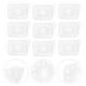 thumbnail image 5 of Separador de puerta lateral de refrigerador, 25 unidades, clasificación universal, divisor de plástico, 5 of 6