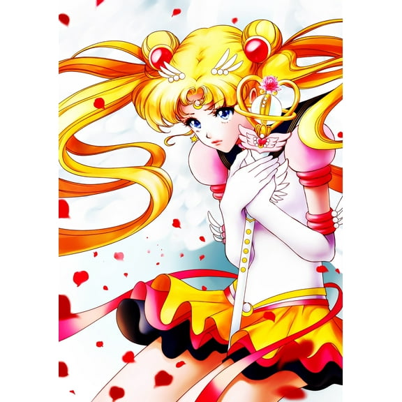 Paint by Numbers Kits for Adults -Sailor Moon (30) - Beginners Digital Oil Paint by Number for Adults Easy Canvas for Home Wall Decoration and Gifts 16X20 inch-
