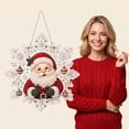 thumbnail image 4 of DIY Santa Claus Diamond Art Kits Christmas Tree Decorations, Pearl Art Kits Xmas Hanging Decor Gift, Christmas Pearl Art Kits for Adults, 4 of 6