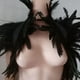 thumbnail image 1 of Bufanda victoriana de bufanda de Halloween, cuello gótico, para mujer, capa con s descubierto capa Negro Macarena Capa chal mujer, 1 of 7