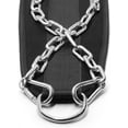 thumbnail image 2 of ZHAOCHENG Cinturón de inmersión ponderado con cadena, anillo doble D, correa de soporte para espalda para levantamiento de pesas, equipo de gimnasio en casa, cinturón de cintura, 2 of 5