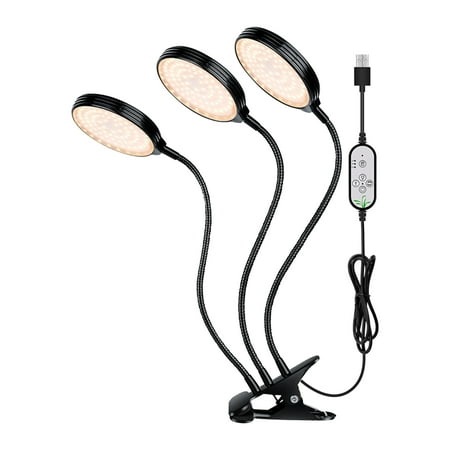 

Adjustable Gooseneck For Indoor Plants LED Grow Light 5 Gears Professional