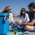 thumbnail image 4 of JLab Pop Party Portable Bluetooth Speaker, 5W, 8 Hour Playtime, RGB Lighting, Splashproof, Navy, 4 of 11