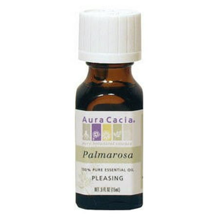 Aura Cacia Essential Oil, Palmarosa, 0.5 Fl Oz