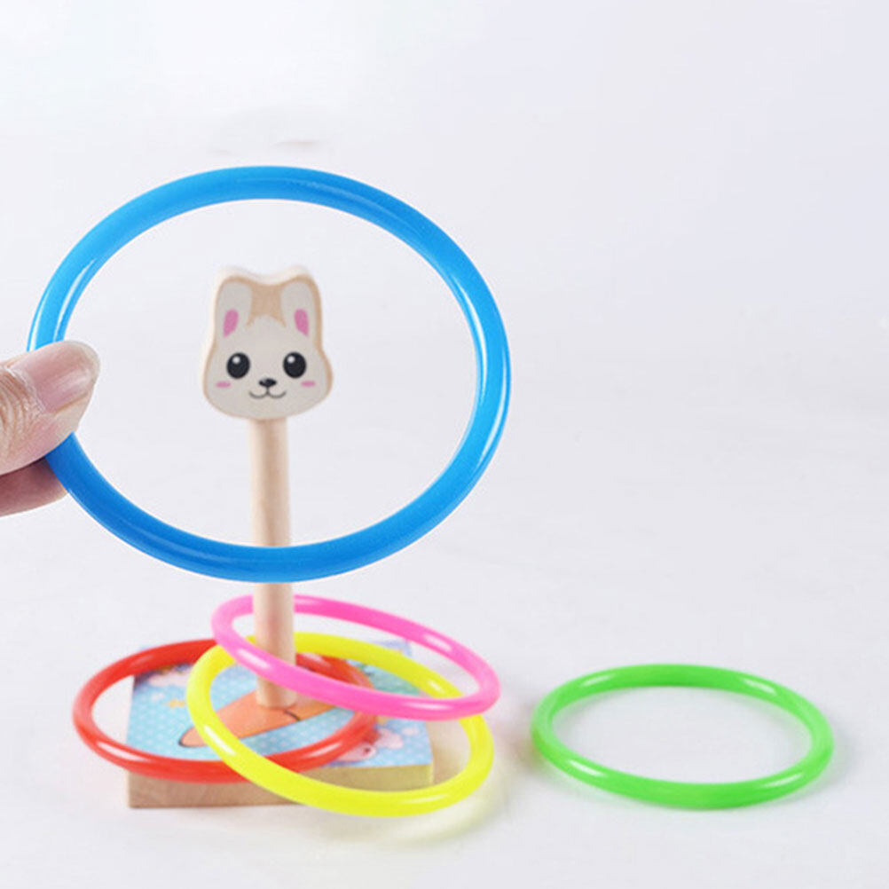 Ring toss game Animal Design Rings Toss Game Toy Cartoon Kindergarten