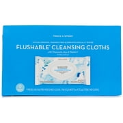 Prince & Spring Flushable Cleansing Cloths 540 Ct.