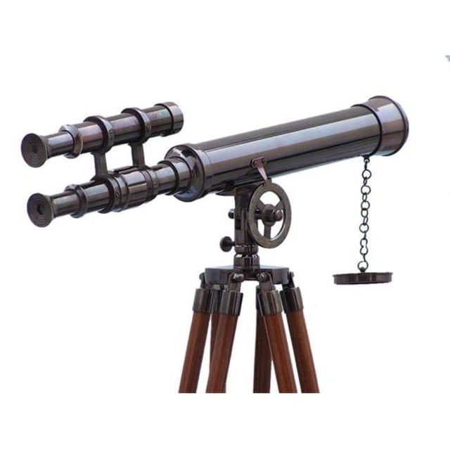 Télescope Astro Griffith Debout Noir 50 Po. - Bronze Huilé