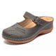 thumbnail image 1 of Block Heel Sandals Casual Wedge Heel Footwear Supplies Dark Grey Comfort 1 Pair, 1 of 5