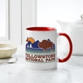 thumbnail image 6 of CafePress - Yellowstone National Park Mug - 11 oz Ceramic Mug - Novelty Coffee Tea Cup, 6 of 6