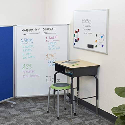 Magnetic Whiteboard Home Office Dry Erase Set Writing Hanging Board 18 x 24 inch 
