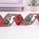 thumbnail image 3 of Cinta navideña de 5 cm, adorno para árbol de Navidad, cinta impresa, 3 of 3