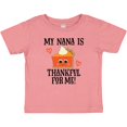 thumbnail image 3 of Inktastic Thanksgiving Nana Thankful for Me Boys or Girls Baby T-Shirt, 3 of 5