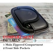 Enhanced RFID Belt Wallet Secret Travel Money Pocket Pouch Wallet Belt for Both Men and Women - Sleek Hidden Travel Wallet for Attaching to Your Belt