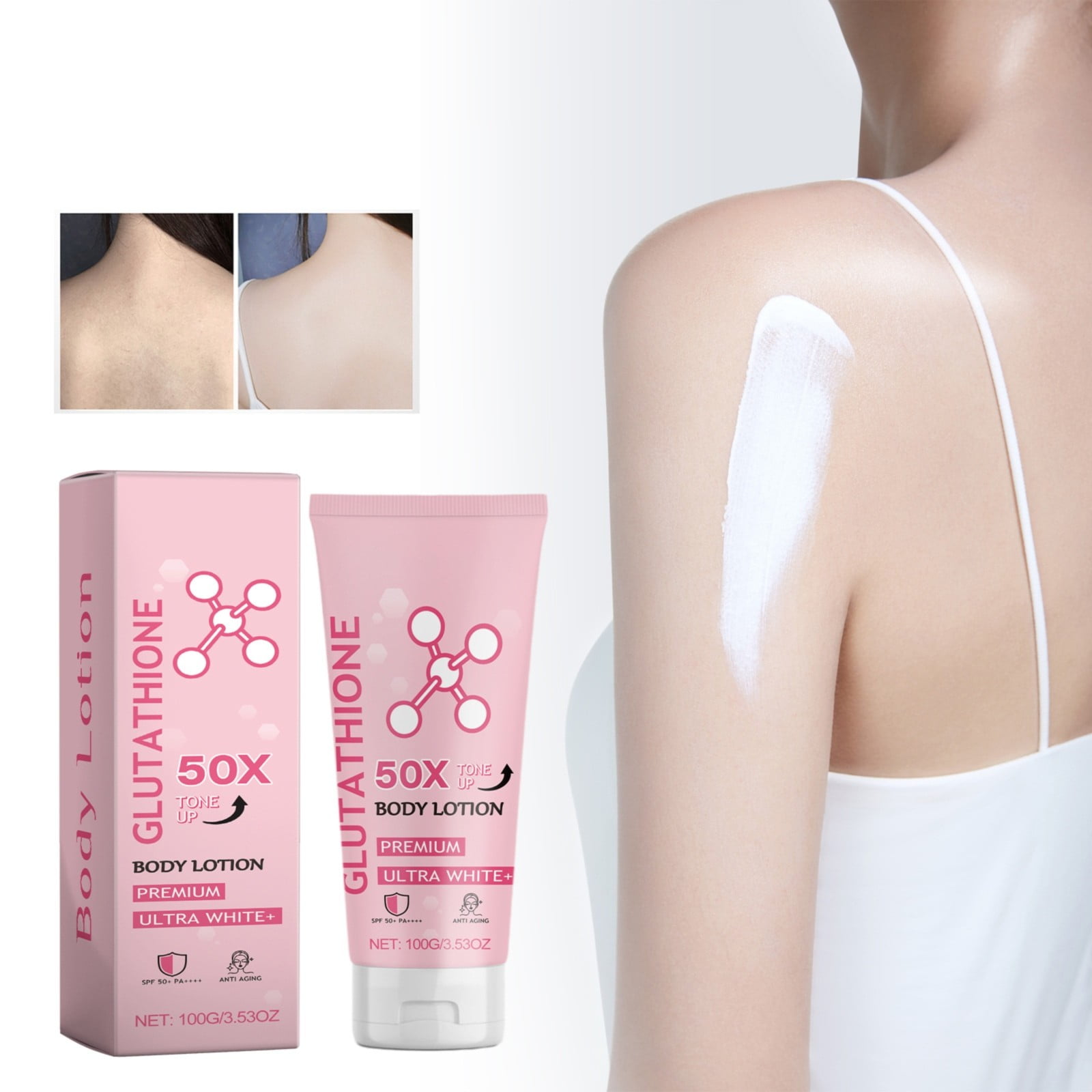 Body Care Brightening Body Lotion Nourishes Whitens Softens Skin Leaves  Fragrance All Over The Body Brightens Skin Tone Body 100ml