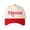 Red, variant on Mama Letter Embroidered Color Block Trucker Hat Unisex Adjustable Cotton Breathable Fashion Cap for Travel Daily Wear