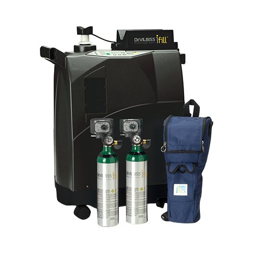Drive Medical DeVilbiss iFill Personal Oxygen Station Carrying Case, 2