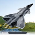 thumbnail image 4 of Avión RC de ala fija, juguete para juegos deportivos al aire libre, planeador, 4 canales RC 1 batería, 4 of 9