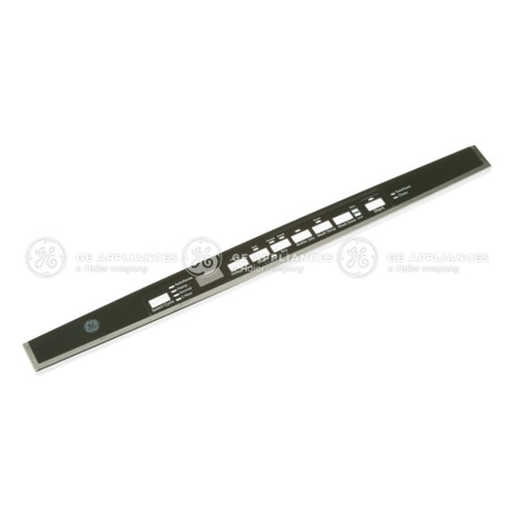 GE WD34X24445 CONSOLE COVER GRAPHICS ASSEMBLY - OEM PART