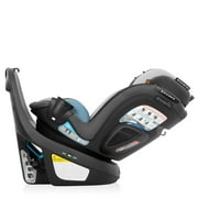 Evenflo Revolve360 Slim 2-in-1 Rotational Car Seat with Quick Clean Cover (Stow Blue)