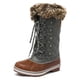 thumbnail image 1 of Dream Pairs Botas de nieve cálidas de invierno para mujer Botas de nieve informales impermeables a media pantorrilla para exteriores RIVER_1 Dream Pairs MAINE, 1 of 5