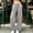 Gray, variant on Women's High Waist Wide Leg Sport Pants, Elastic Drawstring Waist, Fleece Lined, Casual Long Trousers for Home & Outdoor Gray M