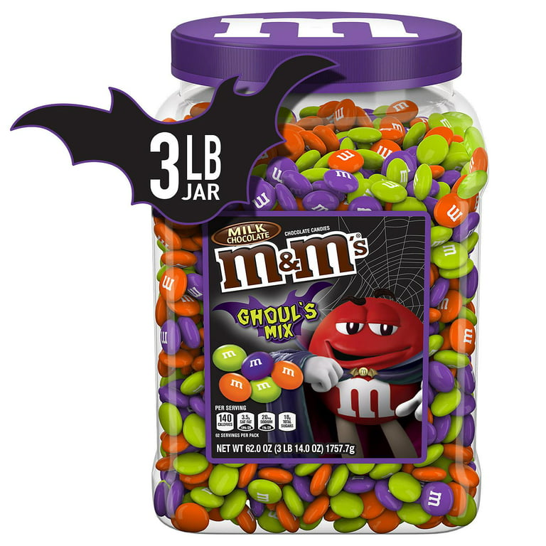 Ghoul's Mix Milk Chocolate Halloween Candy Bag 10 oz