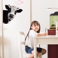 thumbnail image 5 of XWSHYW Pegatinas de Pared Bonita Entrada de Dormitorio Infantil con Forma de Vaca, Decoración Paisajística para El Hogar, Pared Extraíble, 5 of 5
