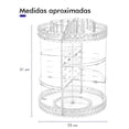 thumbnail image 4 of Organizador Xtellar De Maquillaje Giratorio 360° 4 Niveles Multiusos Transparente, 4 of 4