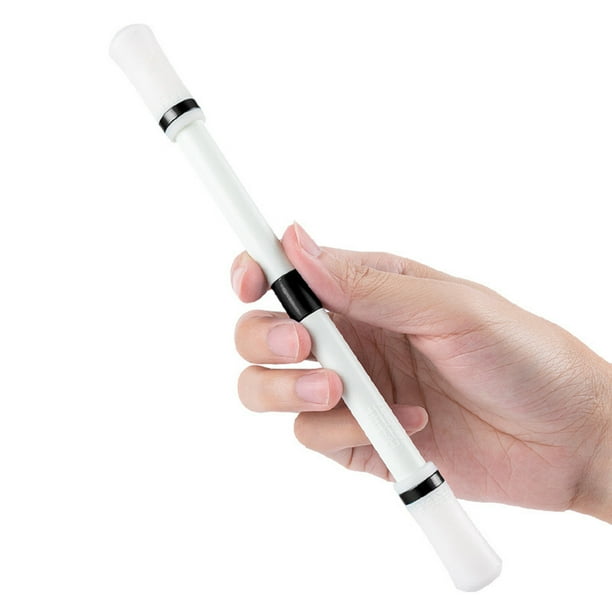 Xihbxyly Bolígrafo Giratorio para Pulgar, Ideal para Principiantes, Fabricado En Abs y Aluminio Antideslizante, Diseño Equilibrado para Una Fácil Rotación, Alivio Del Estrés y Entrenamiento de Concen