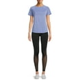 thumbnail image 3 of Avia Women's Crewneck Short Sleeve T-Shirt With Pockets, 3 of 5