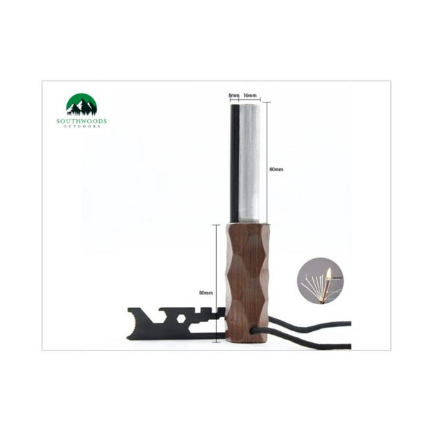 Ferro Rod Durable Waterproof Fire Starter (10,000 Strikes)