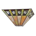thumbnail image 2 of RADIANCE Goods Tiffany-Style 1 Light Mission Indoor Wall Sconce 12" Wide, 2 of 4