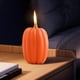 thumbnail image 4 of Vela De Calabaza Cerosa Vela artesanal con aroma a calabaza, 7,9 x 5,5 cm, cera de mandarina, aromaterapia para decoración del hogar (1 unidad) Rkxzt, 4 of 7