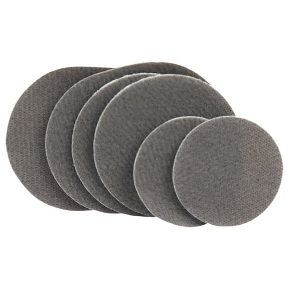 HJQEQVD Sneakers Suede Allowance Heel Anti Upper Broken DIY Self Adhesive Shoe Patch 6 Pieces Outdoor Party Essentials Grey